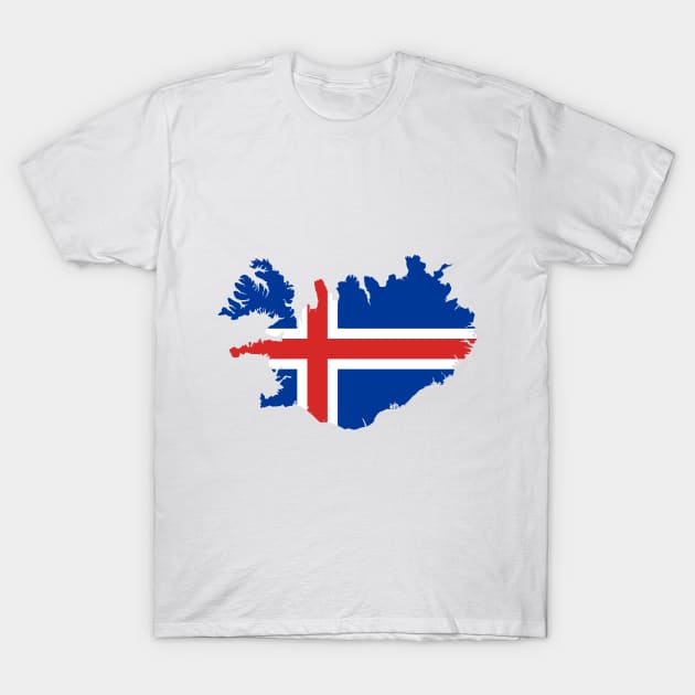 Iceland T-Shirt by Vikingnerds